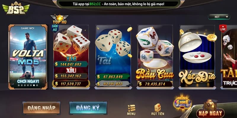 B52club ưu điểm vượt trội